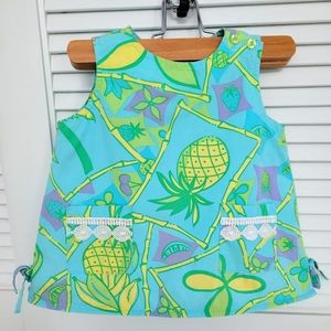 Classic White Tag Lilly Pulitzer baby, 12-18 months. Top/dress only no bloomers.